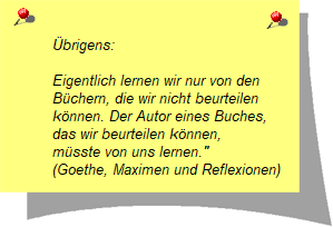 "Denkzettel"