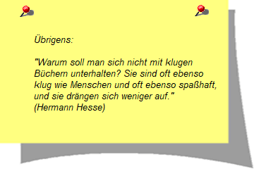 "Denkzettel"